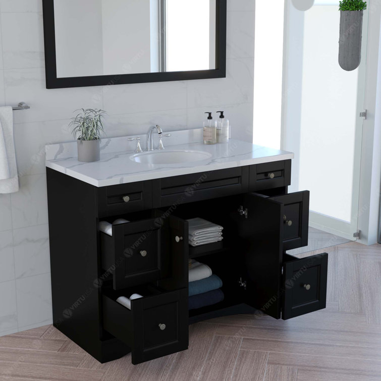 Virtu USA Elise 48" Single Bathroom Vanity Set Wayfair